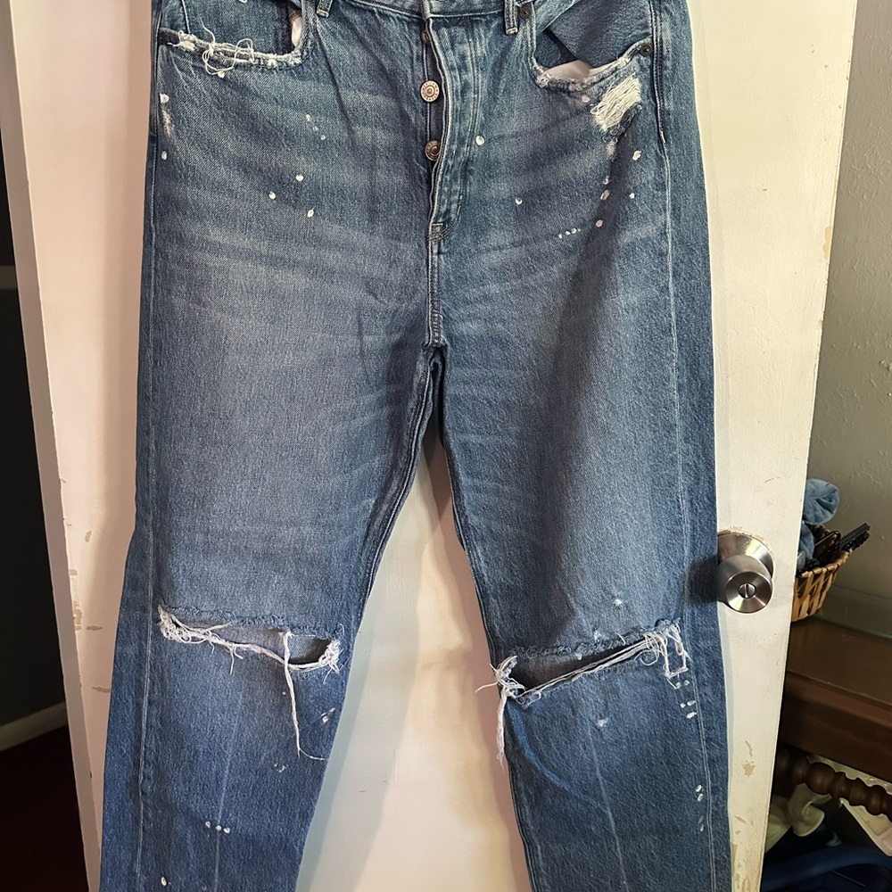 American Eagle Outfitters Ripped Denim Jeans